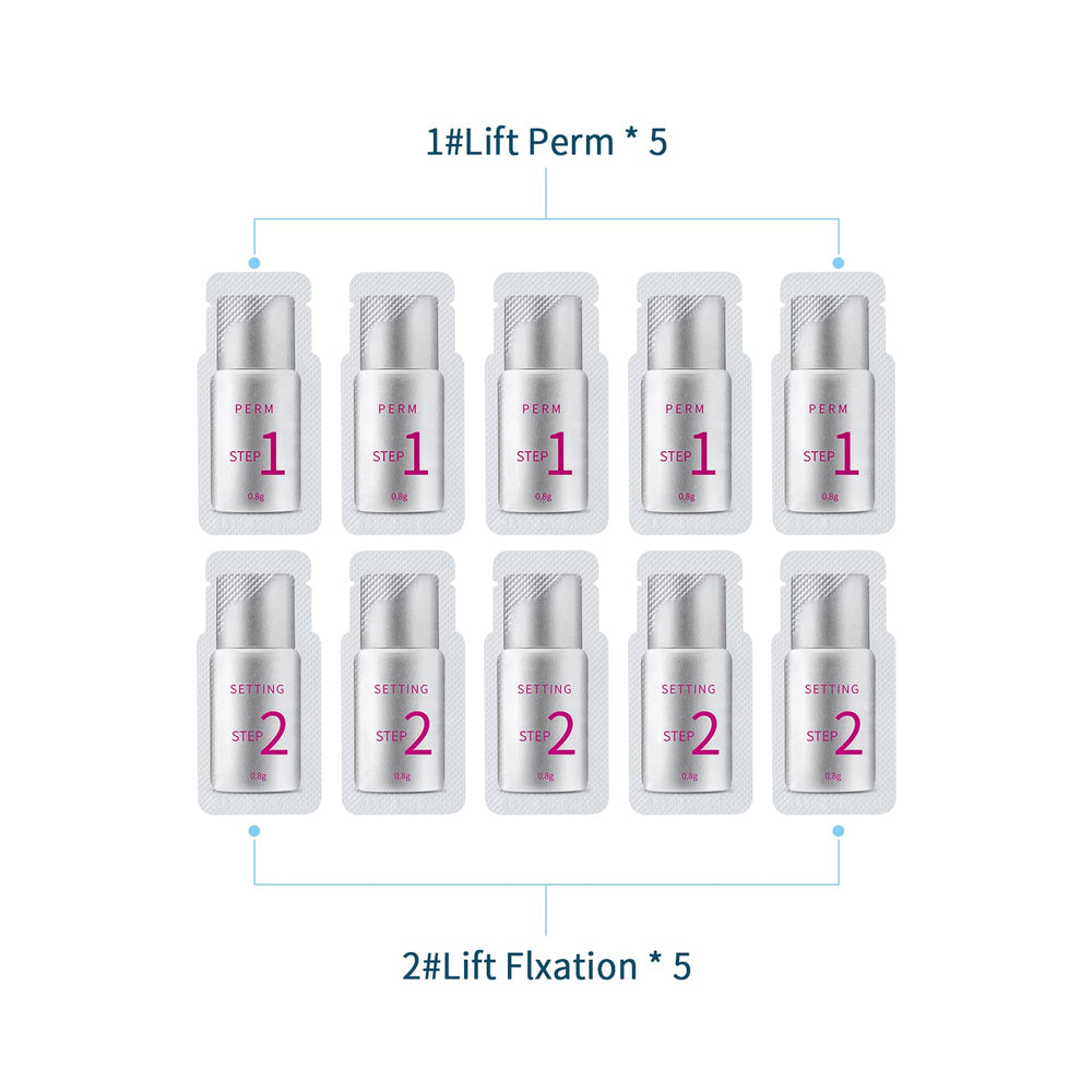 Iconsign kit levantamiento pestañas, loción de perm para fijación suave