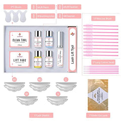 ICONSIGN lash lift kit easy-steps tray shows a simple, fast workflow for client-ready lashes