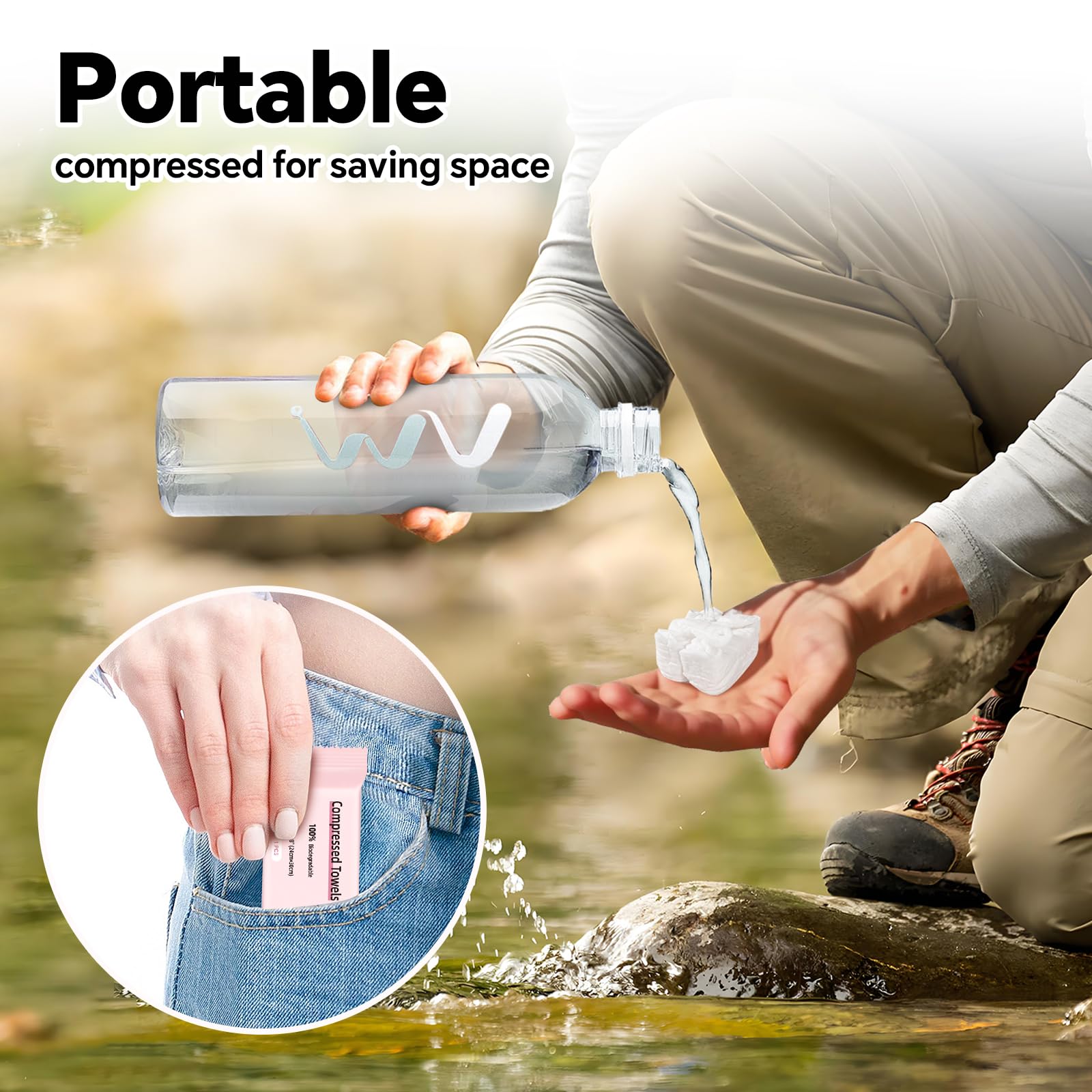 ICOTLE towel used for face and household cleaning