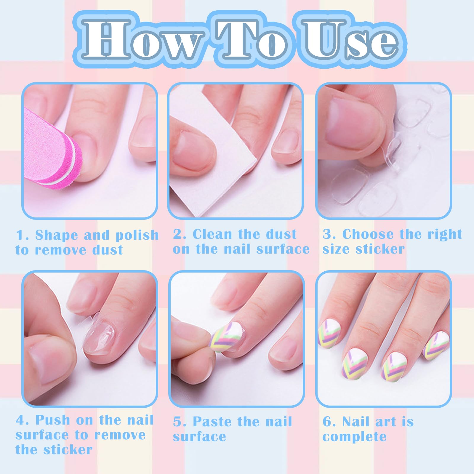 Durable press-on tips for quick, DIY style for young fashion lovers