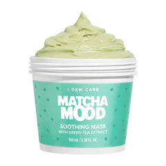 I DEW CARE Matcha Mood packaging with bright colors for a fun skincare ritual