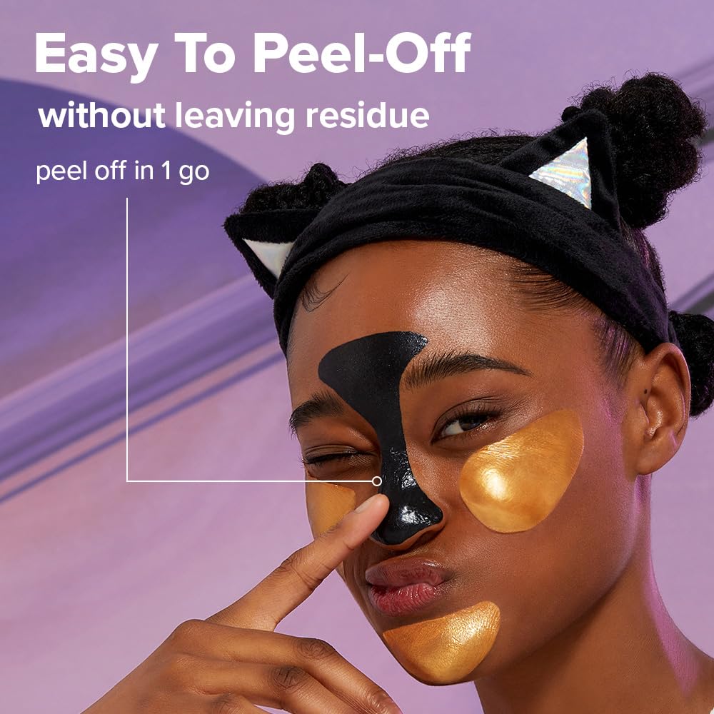 I DEW CARE Peel-off Mask Set packaging with three masks and headband.