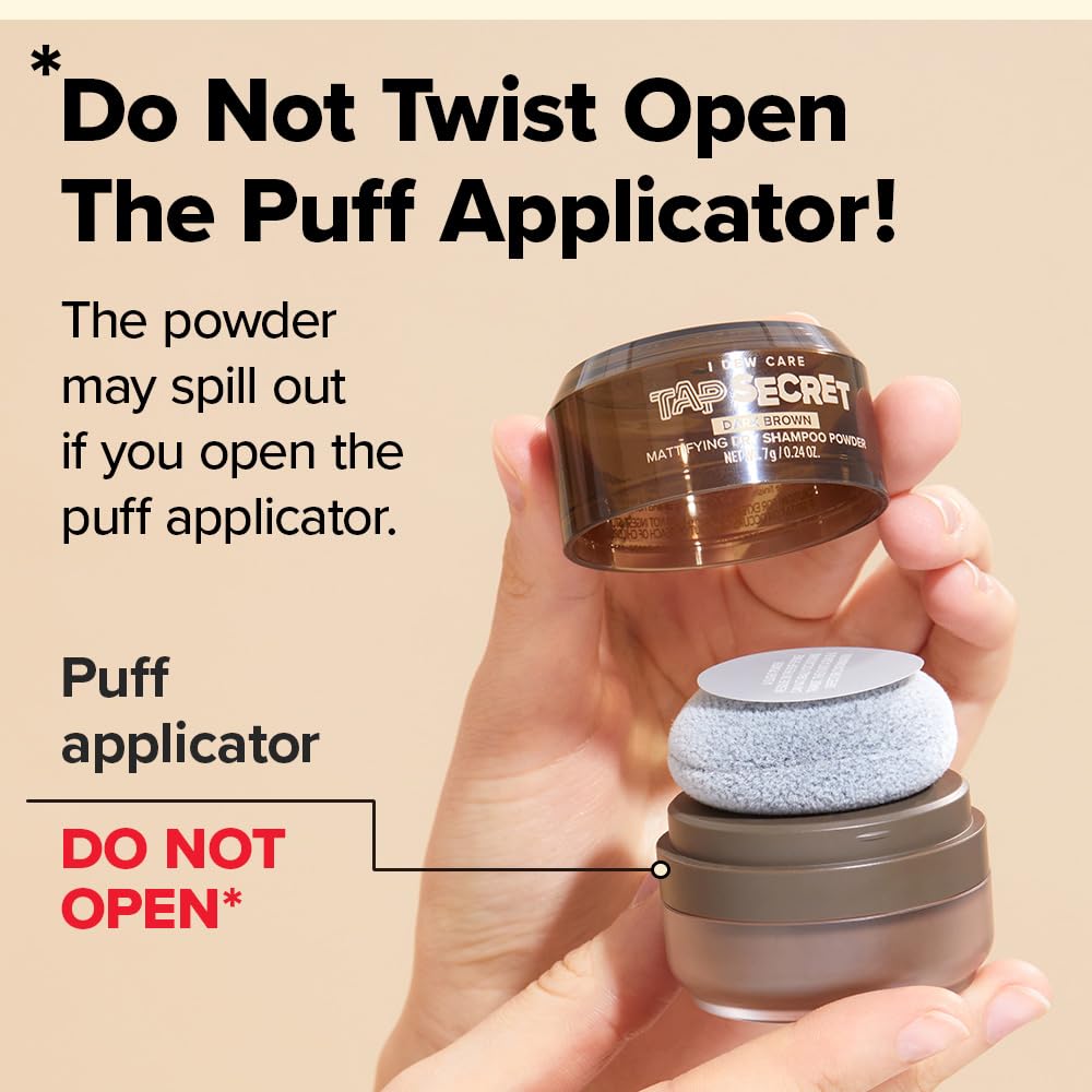 I DEW CARE Tap Secret formato de viaje facilita la rutina diaria.