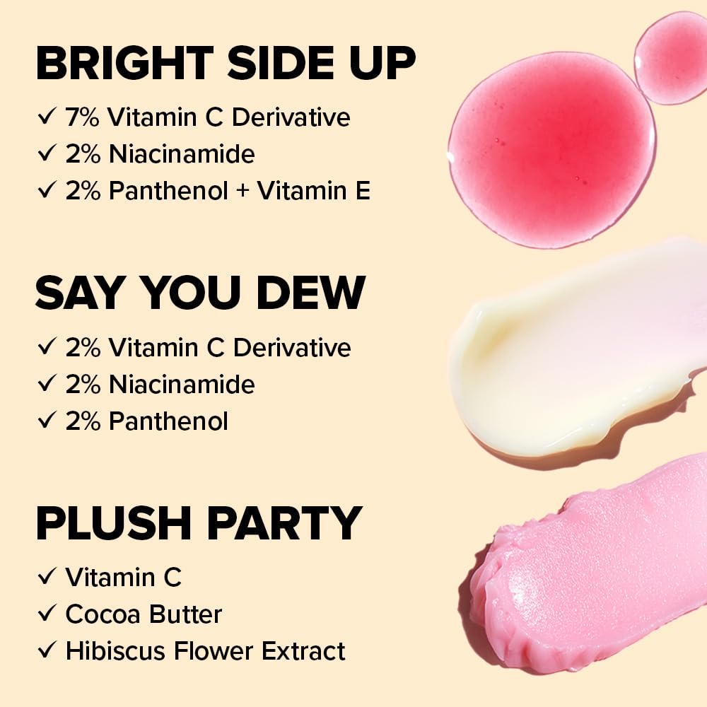 Vegan and cruelty-free badge on I DEW CARE packaging
