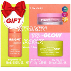 I DEW CARE Vitamin to Glow Pack serum bottle for radiant, hydrated skin on the go