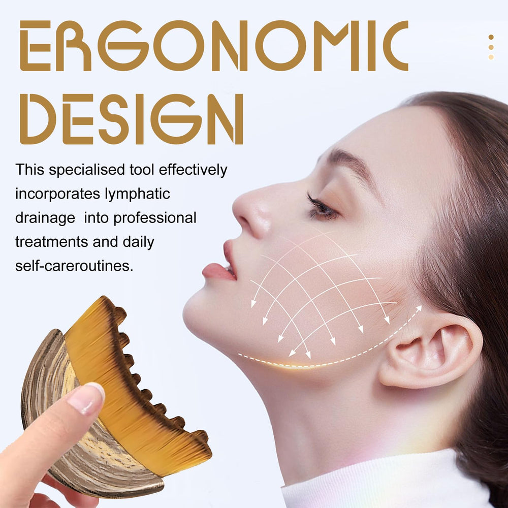 IDFXP chin jawline usage demo illustrating gentle contouring for puffiness reduction.