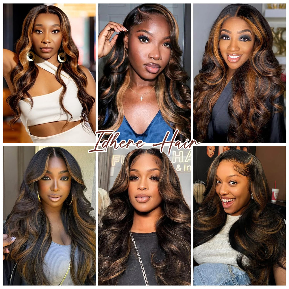 IDHERE glueless-wig-comfort-fit enables quick, adhesive-free daily use.