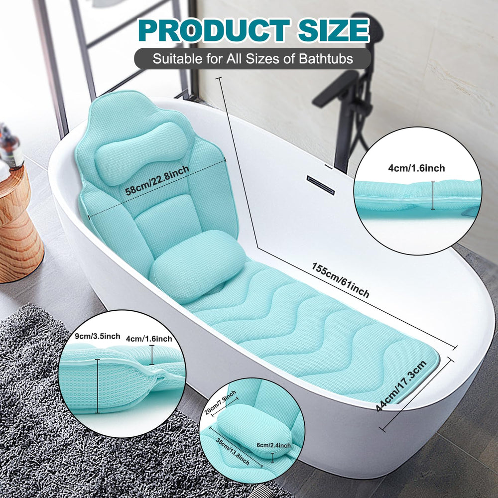 Idle Hippo bath pillow presented as a gift-ready spa accessory