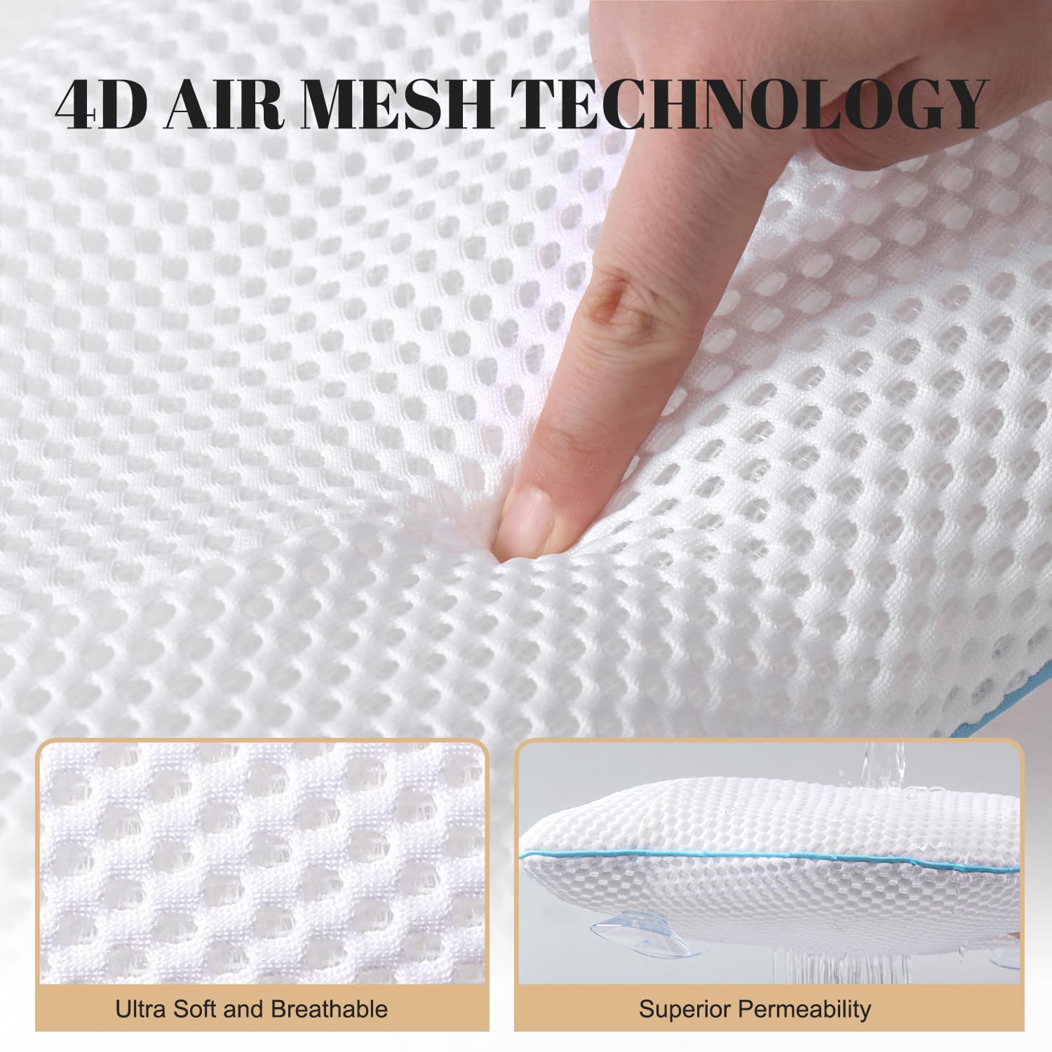 Idle Hippo pillow is machine washable for easy care