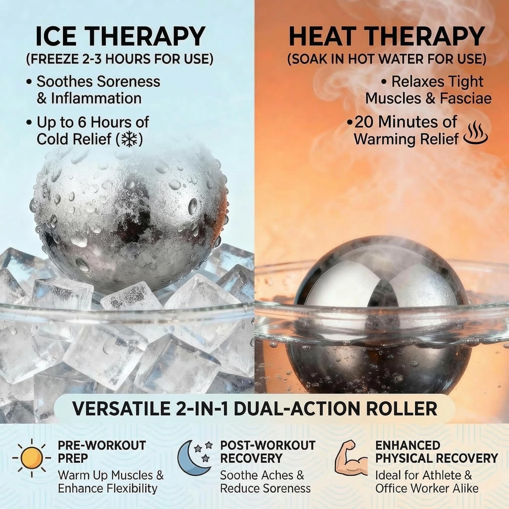 iECO gel core close-up revealing cooling mechanism for sustained cold relief