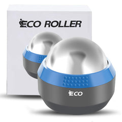 iECO stainless steel roller front view showing durable design and easy grip benefit