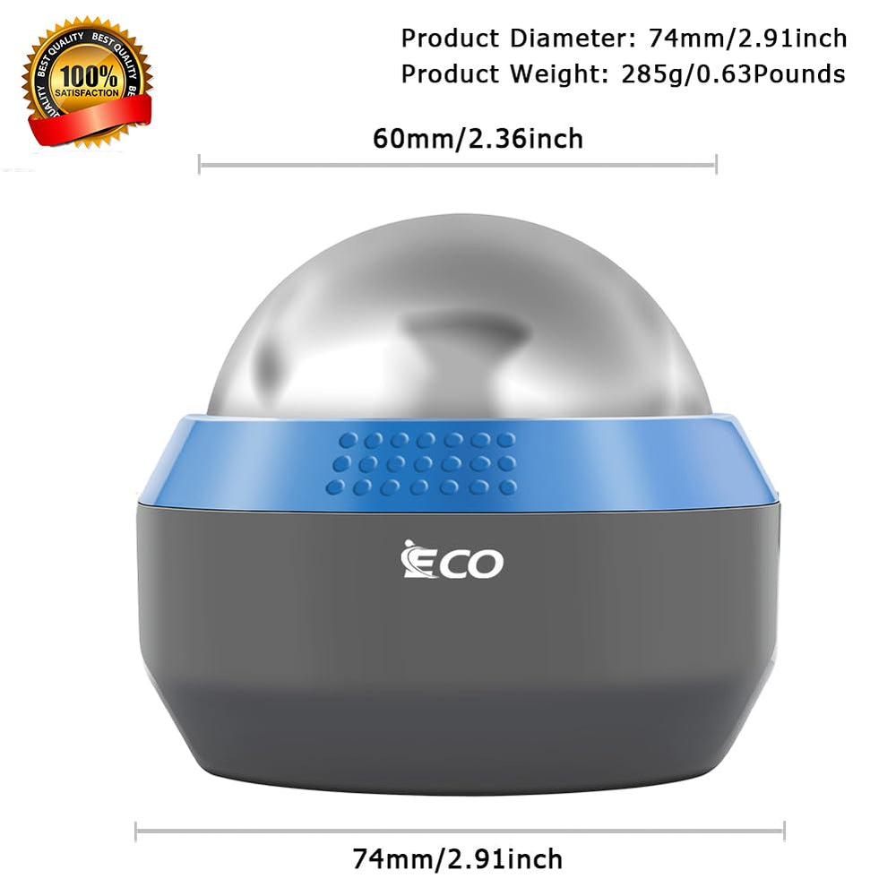 iECO roller inside gym bag highlighting portability for on-the-go recovery