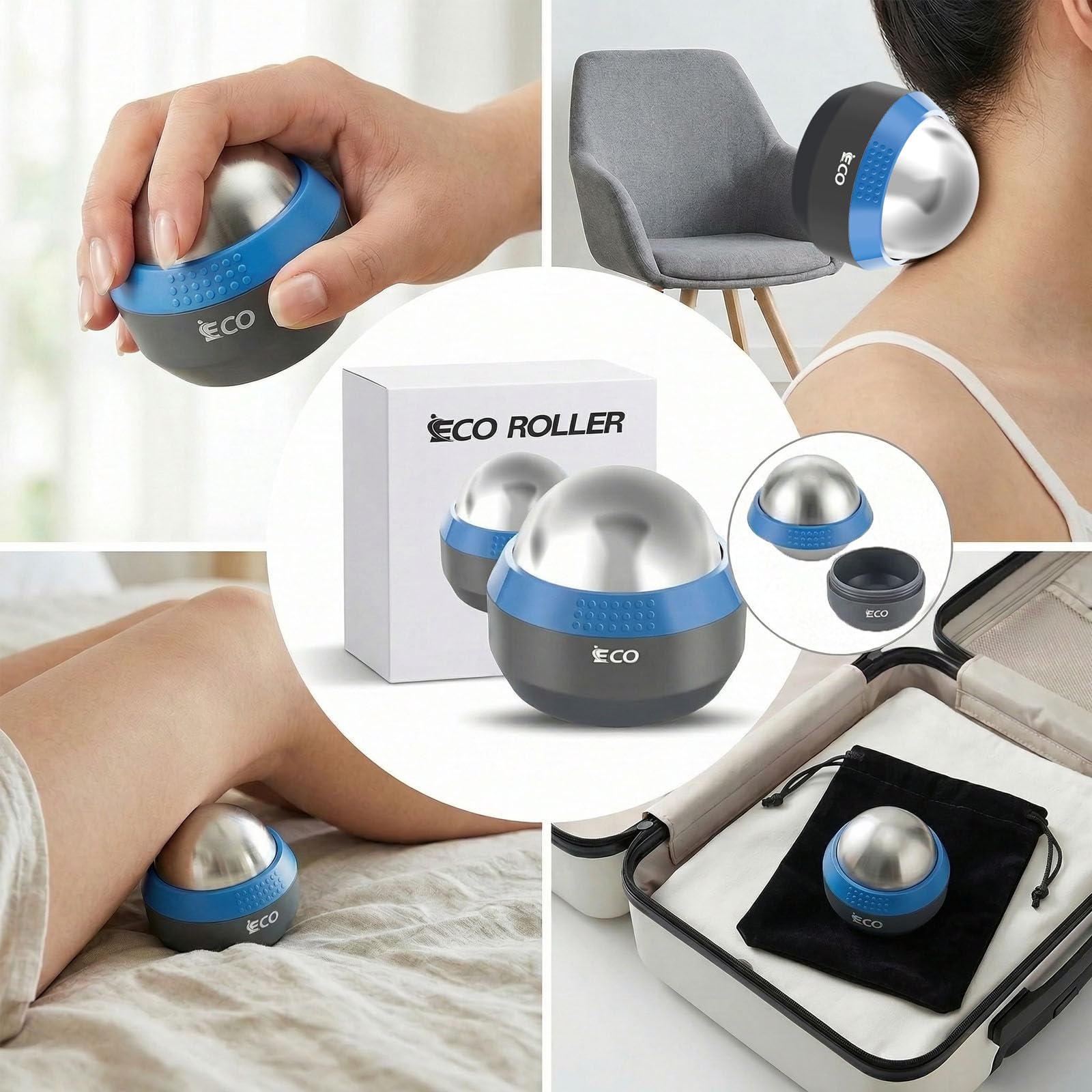 iECO product packaging and label showing included features and care instructions