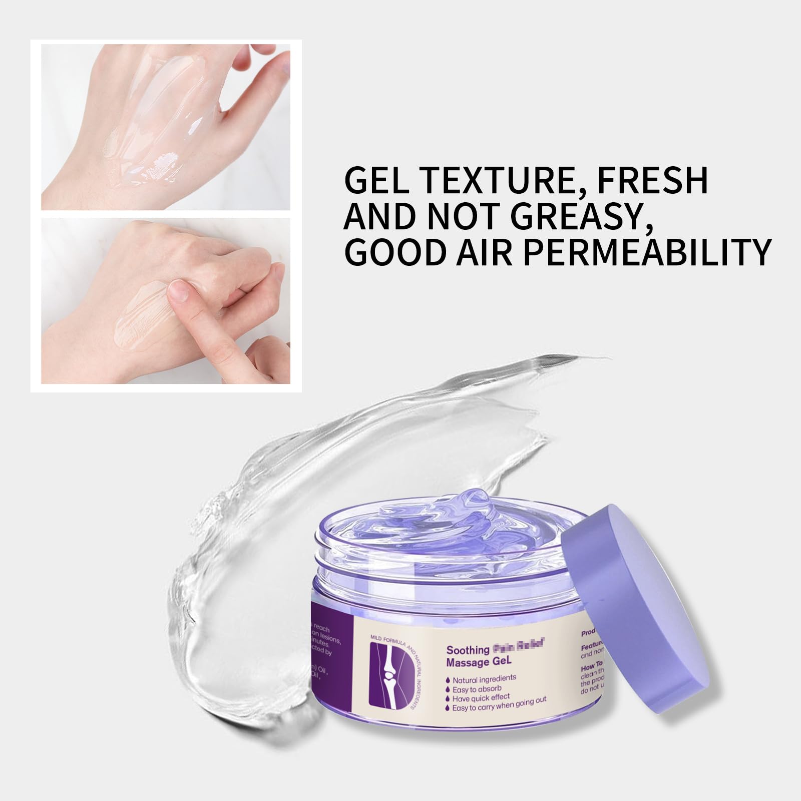 iekufes Joint Purple Gel 2-piece box offers versatile joint care at home.