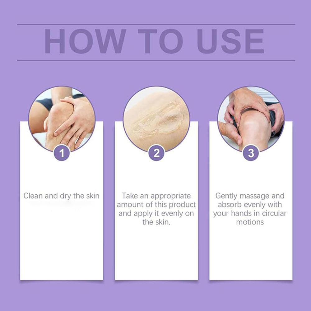 iekufes Joint Purple Gel hand and finger relief for daily chores.