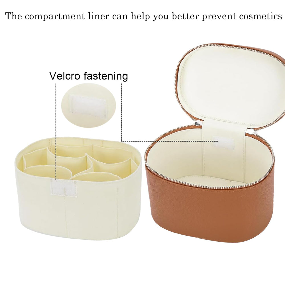 IEMIEBOAMGNOY carry-on friendly makeup bag for travel