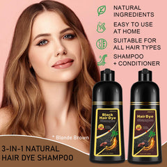 The iemokoda shampoo foam-lather demonstrates quick, even color without mess.