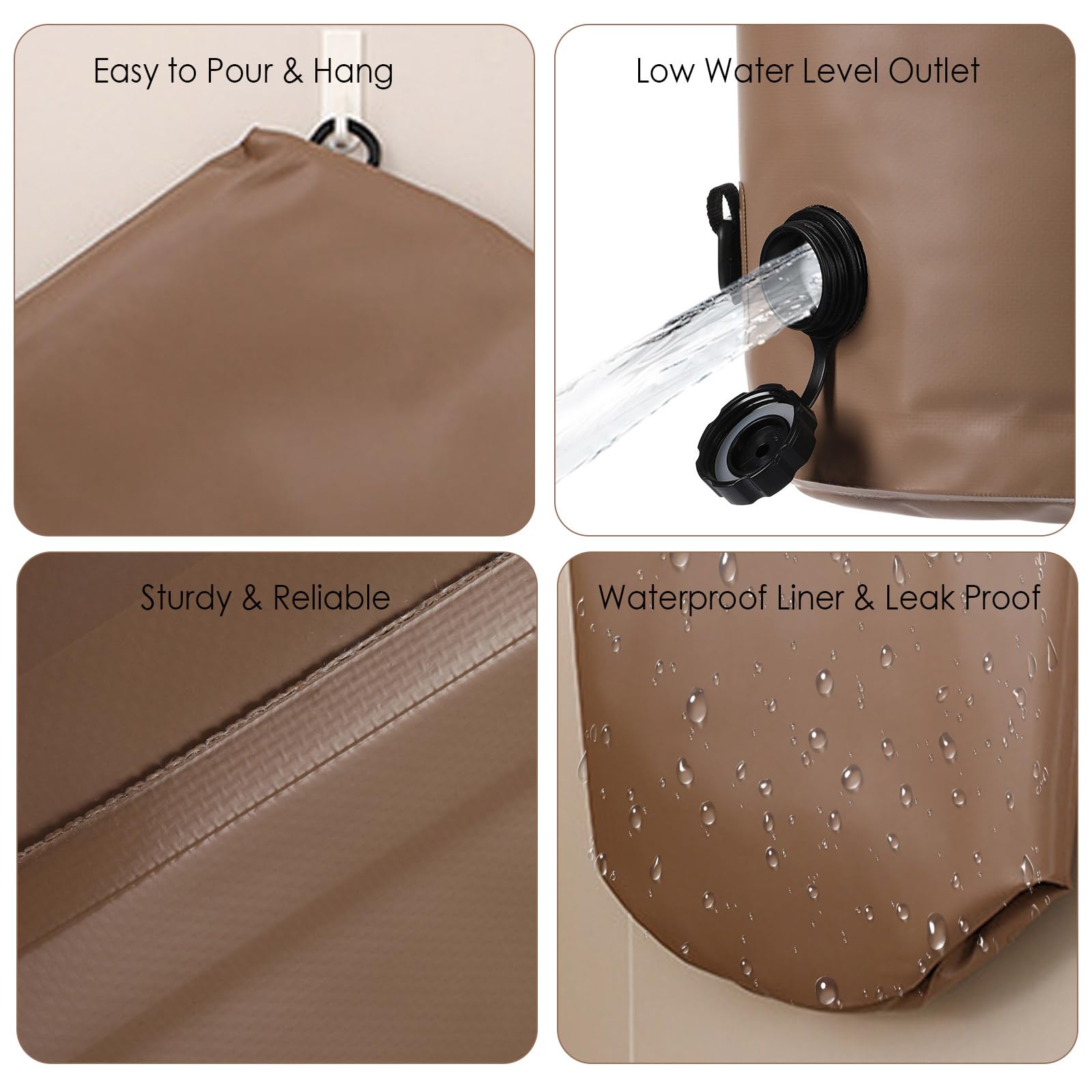 Iensen collapsible foot bath compact storage shows folded size in luggage