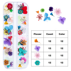 iFancer dried flowers nail art mini collection adds vibrant petals to DIY manicures