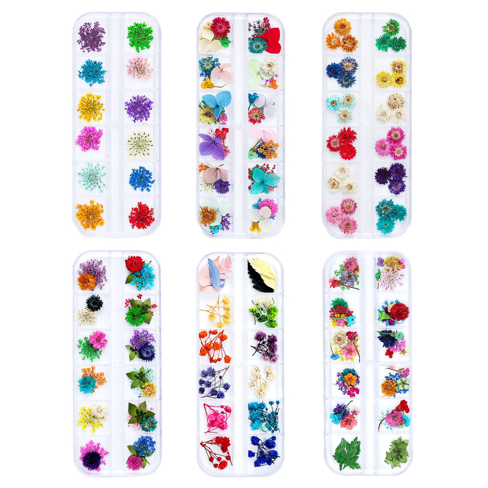 iFancer dried flowers for resin jewelry mix with natural colors for unique crafts