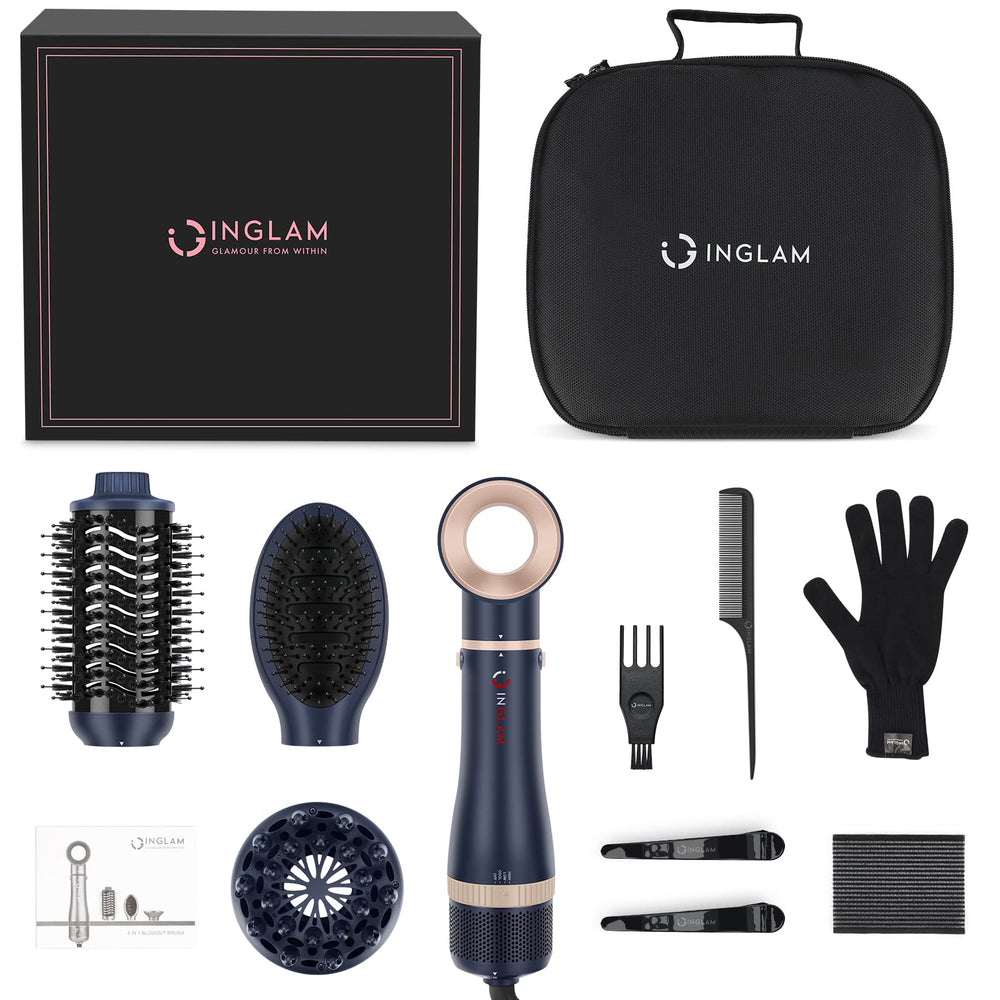 IG INGLAM cool shot feature helps lock styles without overheating.