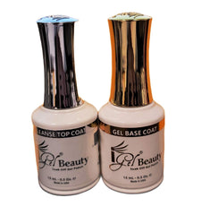 IGEL Impeccable top and base coat bottle delivering salon-grade shine and easy soak-off removal.