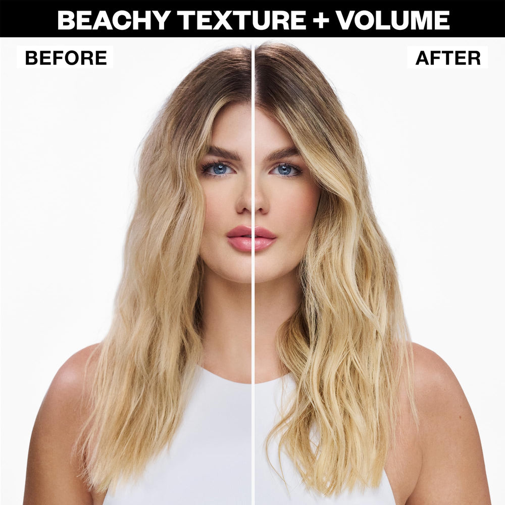 IGK Beach Club texture spray on waves delivers effortless beachy texture and movement.