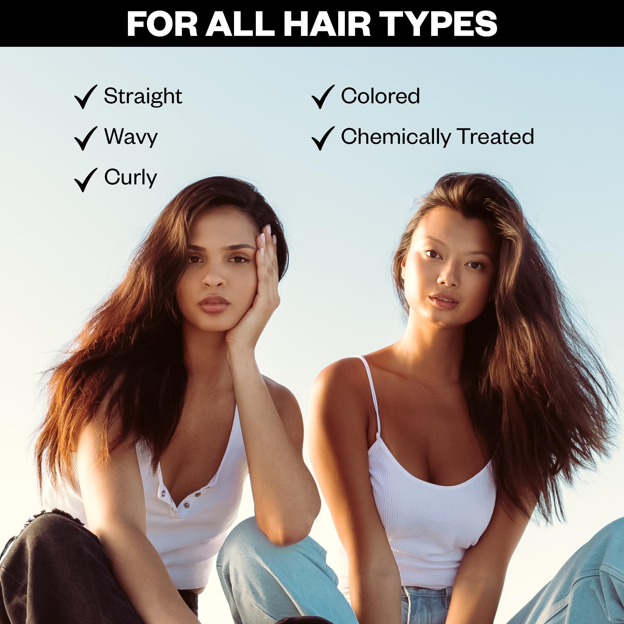 IGK BIG TIME volume mousse during drying hair for lightweight density.
