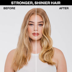 IGK biomimetic bond-building technology graphic explains stronger-looking strands