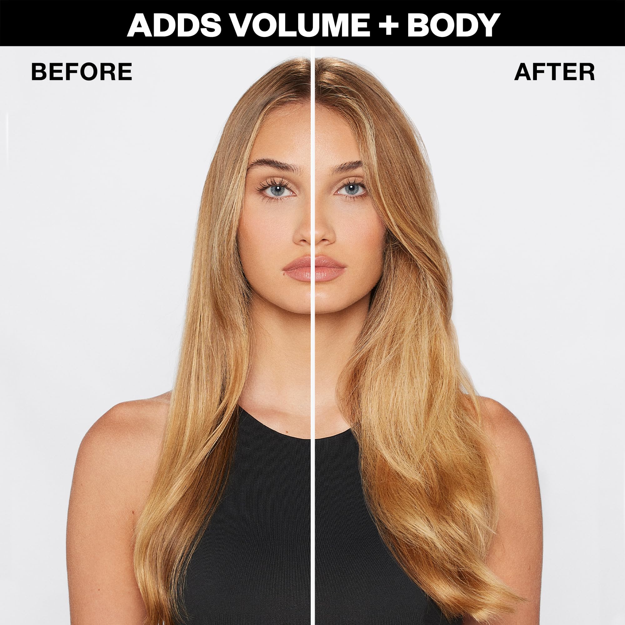 IGK Body Language detangling scene on damp hair highlighting slip and shine.