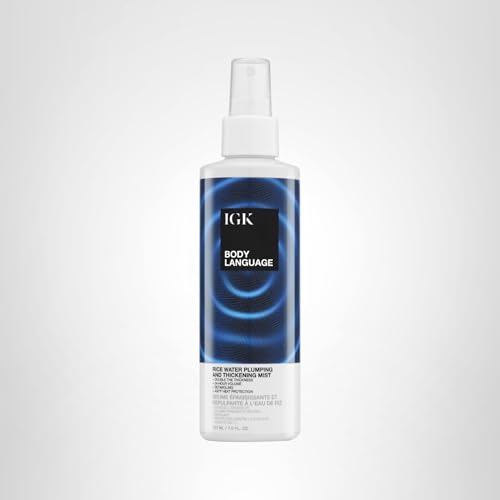 IGK Body Language vegan liquid collagen molecule illustration.