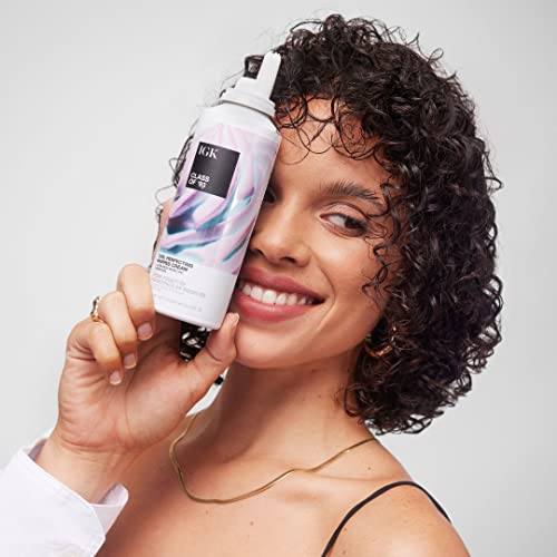 IGK Class of ’93 whipped cream near-daily-use pose conveys vegan cruelty-free credentials