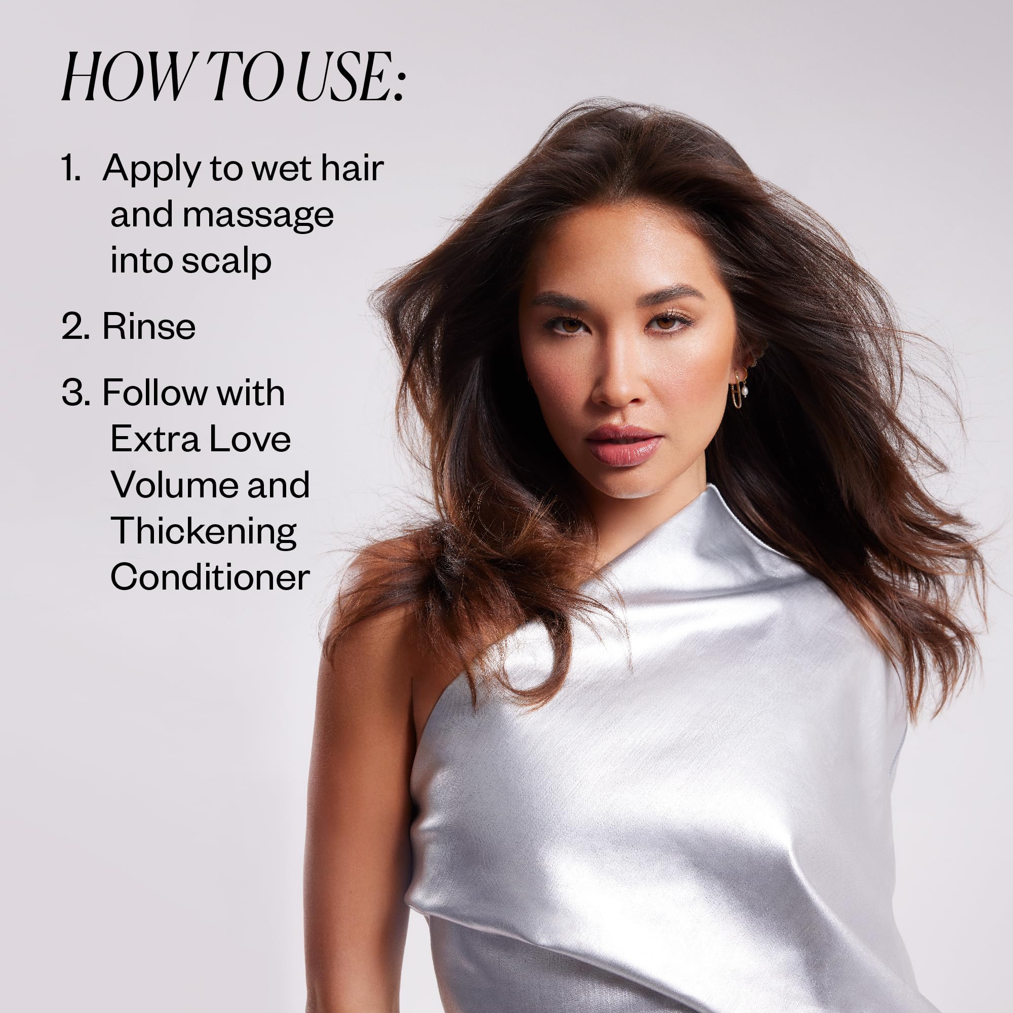 IGK Extra Love coconut oil nourishes hair from inside.