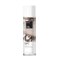 IGK FIRST CLASS Detoxifying Charcoal Shampoo bottle—jumbo 11 oz size for extended freshness.