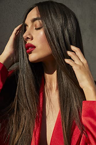 IGK Good Behavior hair portrait shows salon-like gloss