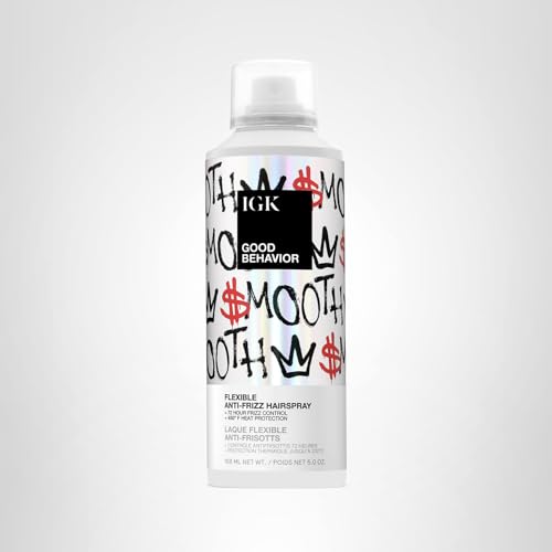 IGK Good Behavior free-from label notes gluten- and sulfate-free formula