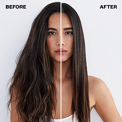 IGK Good Behavior finished hair looks smooth and shiny