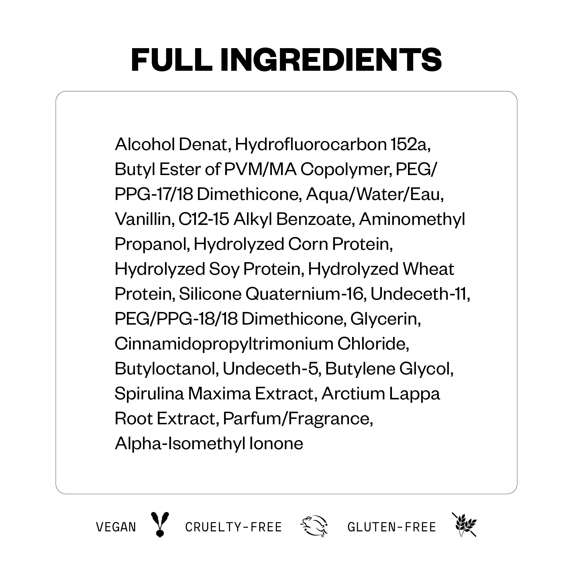 IGK GOOD BEHAVIOR spray-drying session shows faster blow-dry time with heat protection.