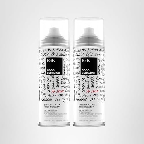 IGK GOOD BEHAVIOR packing on-the-go blow-dry prep.