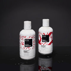 IGK GOOD BEHAVIOR travel packettes set for on-the-go hair care.