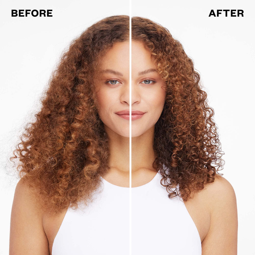 IGK Good Spin marshmallow root ingredient close-up highlighting slip and detangling