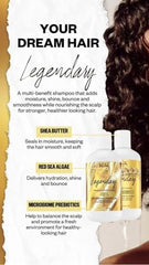 IGK Legendary Dream Conditioner bottle highlights lightweight moisture for smooth, manageable strands.