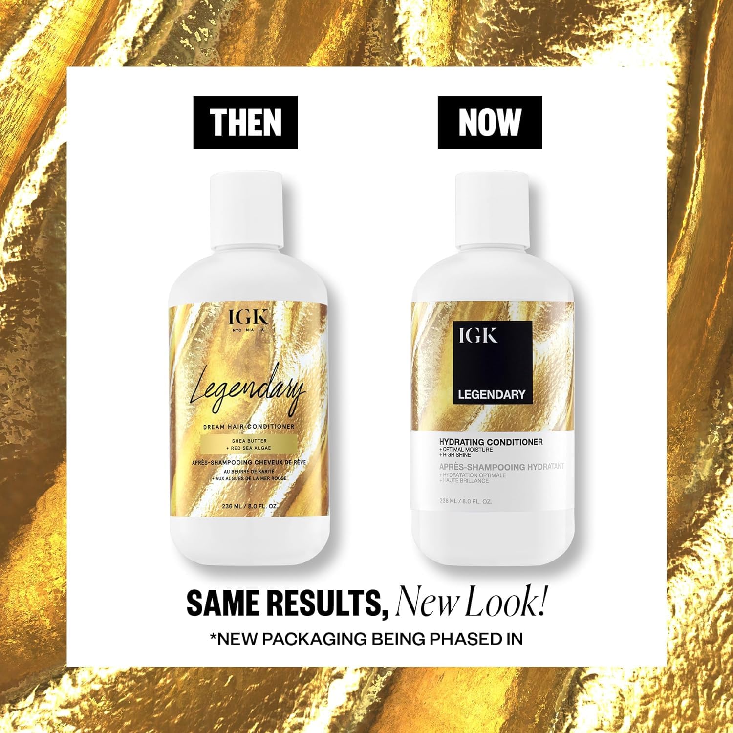 IGK Legendary Dream Shampoo lather close-up illustrating rich cleansing and shine potential.