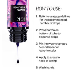 IGK Mixed Feelings dropper image for easy dosing in toning routine