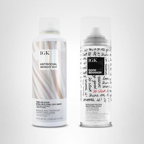 IGK New-scent packaging enhances a refreshing at-home treatment experience.