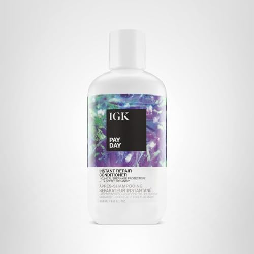 IGK PAY DAY clean ingredients label highlights vegan cruelty-free formulation
