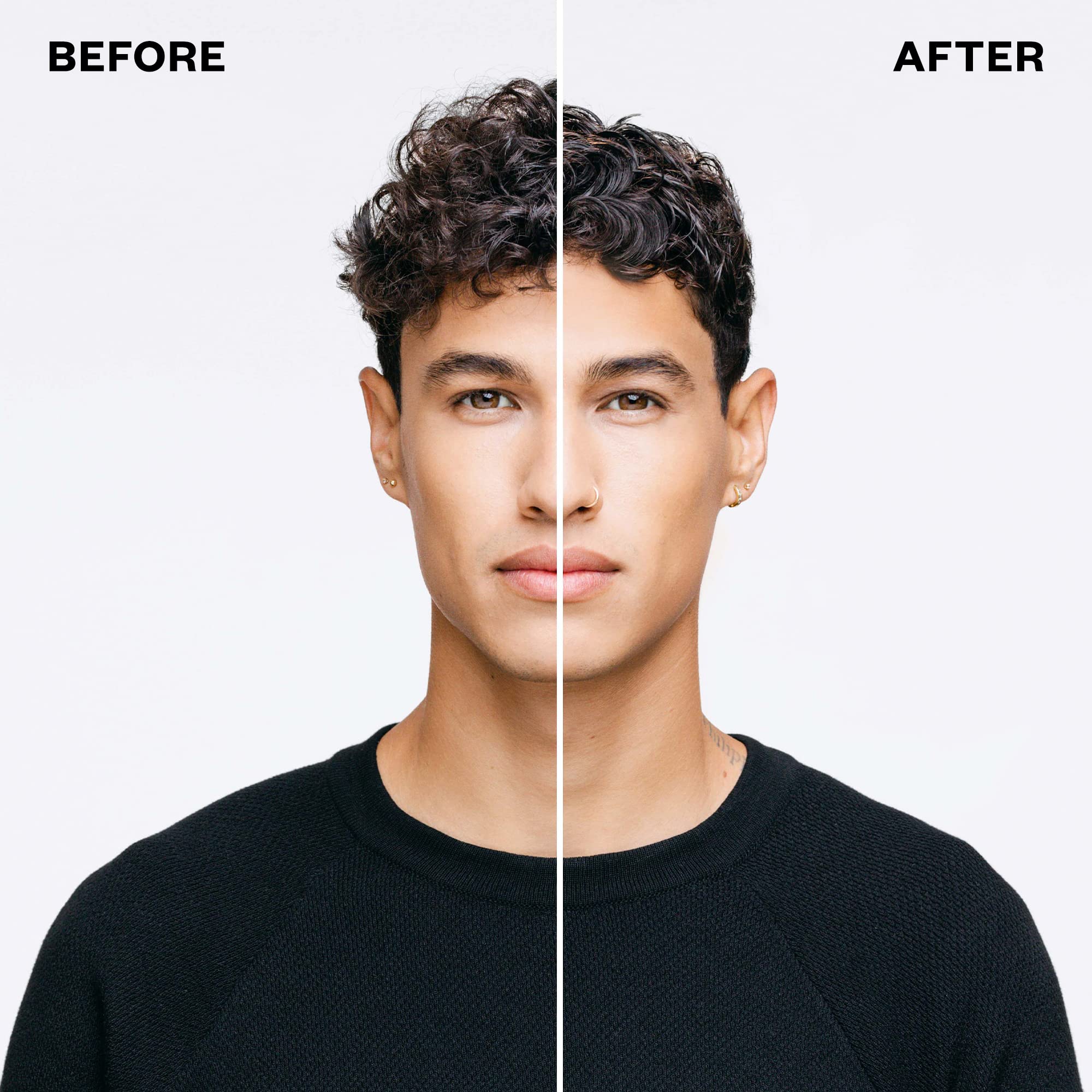 IGK Rich Kid shine detail captures glossy finish on beachy waves.