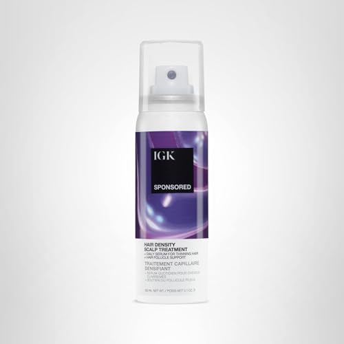 IGK Sponsored easy-application shot shows mess-free, undisturbed styling