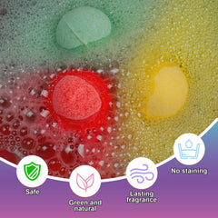 iHave Bath Bombs eucalyptus scent offer spa-like aroma and soothing bubbles
