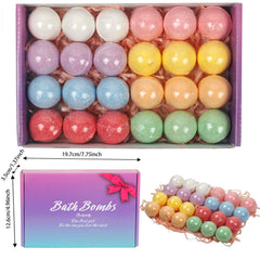 iHave Bath Bombs lavender scent provide calming color and silky lather